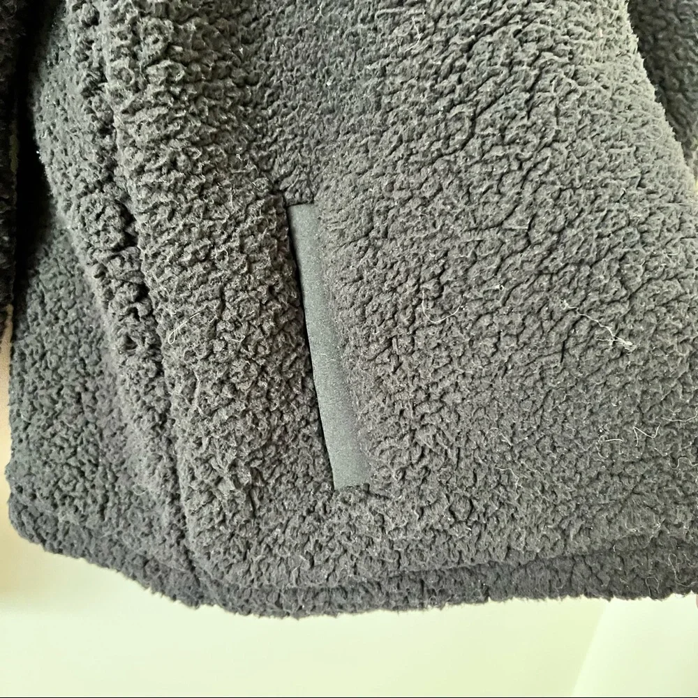 Torrid black Sherpa half-zip active pullover - Picture 7 of 11